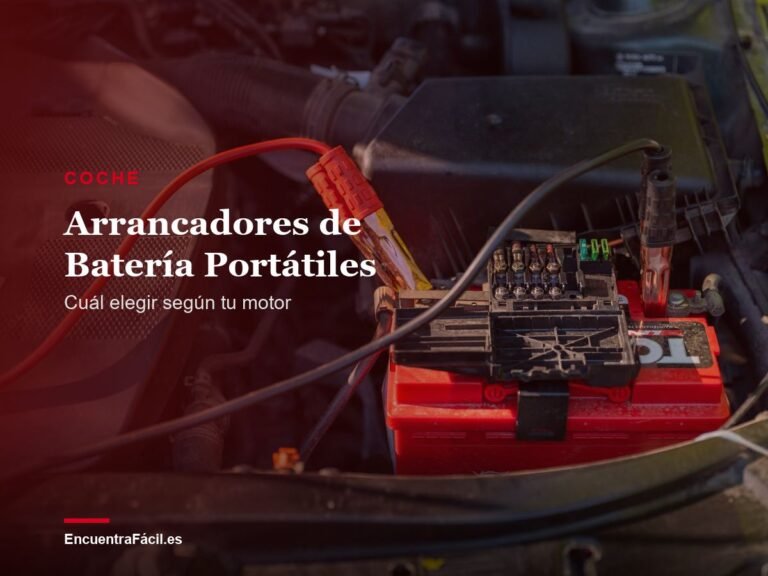 Arrancadores de Batería Portátiles: ¿Cuál Elegir Según tu Coche?