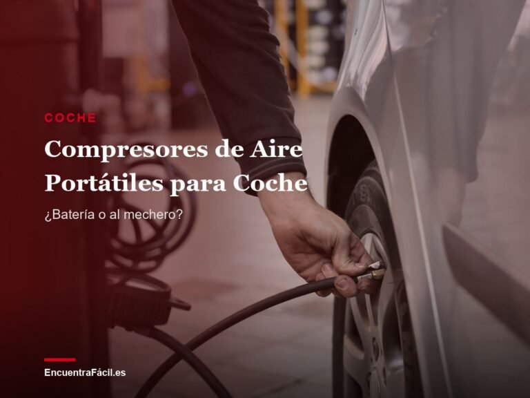 Compresor de Aire Portátil para el Coche: ¿Batería o al Mechero?