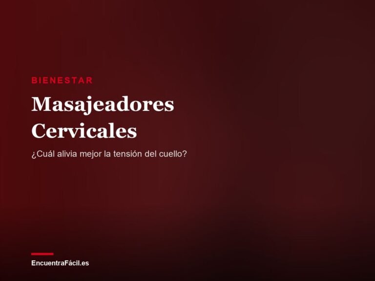 Masajeadores Cervicales Eléctricos: Cuáles Alivian Mejor la Tensión del Cuello
